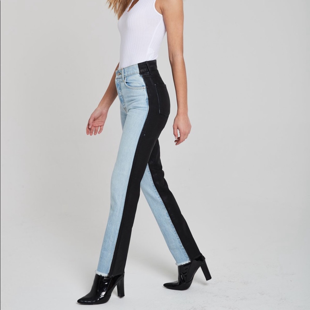 REVICE DENIM JEANS NEVER WORN DOUBLE COLOR